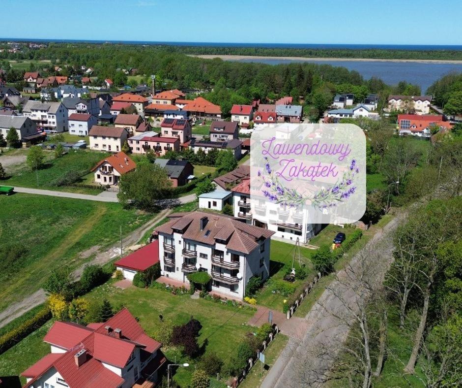 Lawendowy Zakatek Acomodação com café da manhã Łeba Exterior foto