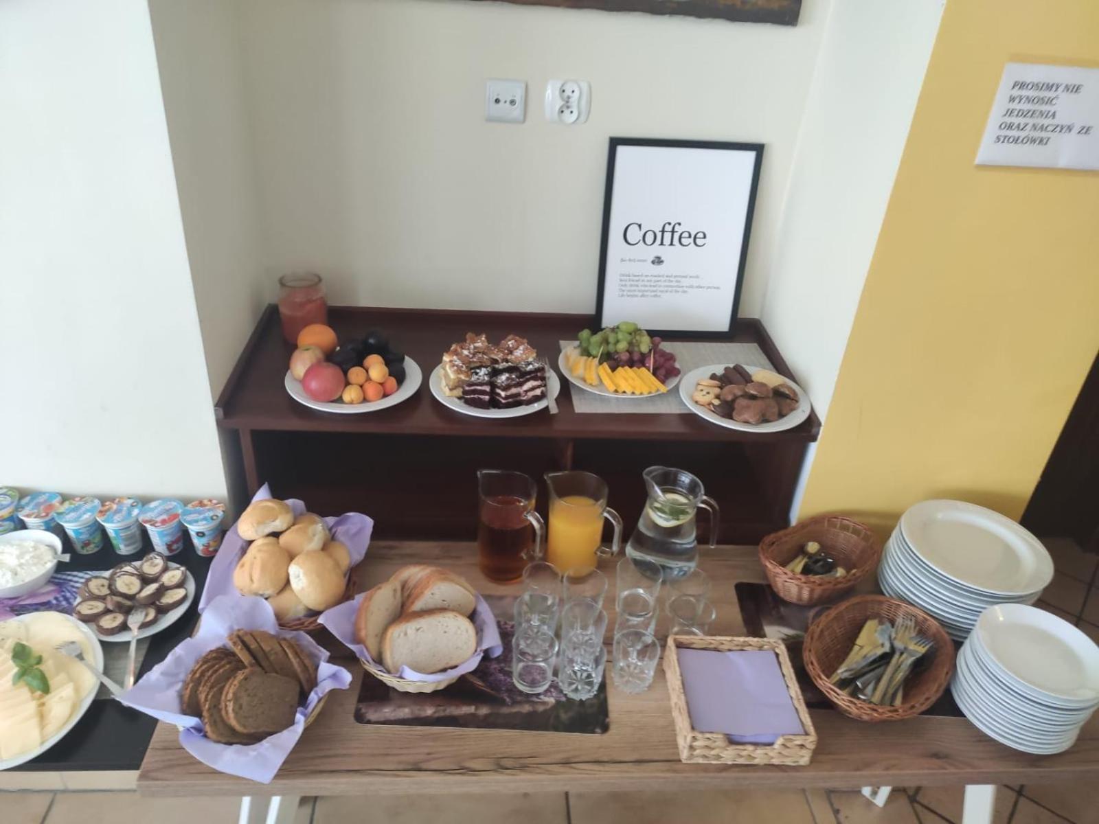Lawendowy Zakatek Acomodação com café da manhã Łeba Exterior foto